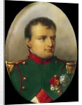 Napoleon I in the uniform of the chasseurs-a-cheval by Jean Baptiste Isabey