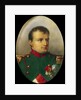Napoleon I in the uniform of the chasseurs-a-cheval by Jean Baptiste Isabey