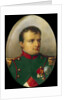 Napoleon I in the uniform of the chasseurs-a-cheval by Jean Baptiste Isabey