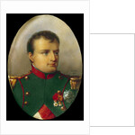 Napoleon I in the uniform of the chasseurs-a-cheval by Jean Baptiste Isabey