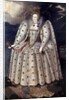 Portrait of the Queen Elizabeth Ier by Marcus Gheeraerts