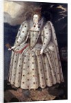 Portrait of the Queen Elizabeth Ier by Marcus Gheeraerts