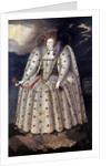 Portrait of the Queen Elizabeth Ier by Marcus Gheeraerts
