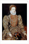 Portrait of the Queen Elizabeth I by Anonymous
