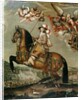 Equestrian portrait of Alberte Barbe d'Ernecourt by Claude Deruet