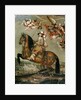 Equestrian portrait of Alberte Barbe d'Ernecourt by Claude Deruet