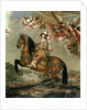 Equestrian portrait of Alberte Barbe d'Ernecourt by Claude Deruet