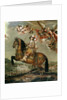Equestrian portrait of Alberte Barbe d'Ernecourt by Claude Deruet