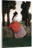 Young Lady Waiting for Something by Federico Zandomeneghi