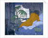 The Blue Room or Nude wih Fan by Paul Ranson