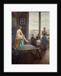 Studio with young Women by Paul Duthoit