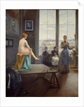 Studio with young Women by Paul Duthoit