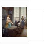 Studio with young Women by Paul Duthoit