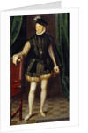 Portrait of Charles IX from the Workshop of Francois Clouet by Anonymous