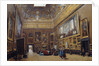 View of the "Grand Salon Carre in the Louvre" by Giuseppe Casti