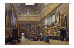 View of the "Grand Salon Carre in the Louvre" by Giuseppe Casti