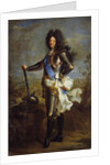 Portrait of Louis XIV of France, by Hyacinthe Rigaud