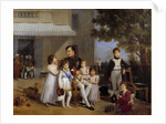 Napoleon and His Family at Saint-Cloud by Louis Ducis