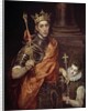 Saint Louis IX, King of France by El Greco