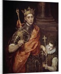 Saint Louis IX, King of France by El Greco