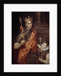 Saint Louis IX, King of France by El Greco