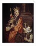 Saint Louis IX, King of France by El Greco