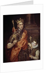 Saint Louis IX, King of France by El Greco