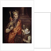 Saint Louis IX, King of France by El Greco