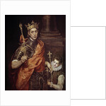 Saint Louis IX, King of France by El Greco
