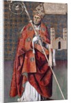 Saint Lawrence Siro, Founder of the Abbey of Farfa by Nicola Filotesio