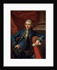 Portrait of german composer and harpist Philip Joseph Hinner by Angelo Crescimbeni