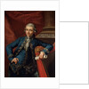 Portrait of german composer and harpist Philip Joseph Hinner by Angelo Crescimbeni