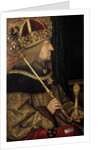 Portrait of Frederick III, Holy Roman Emperor by Hans Burgkmair the Elder