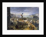 National Guard of Paris leaves for the army in September 1792 by Leon Cogniet