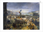 National Guard of Paris leaves for the army in September 1792 by Leon Cogniet