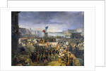 National Guard of Paris leaves for the army in September 1792 by Leon Cogniet