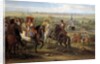 Louis XIV at the siege of Lille facing the Priory of Fives, 1667 by Adam Frans van der Meulen