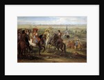 Louis XIV at the siege of Lille facing the Priory of Fives, 1667 by Adam Frans van der Meulen