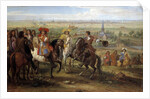 Louis XIV at the siege of Lille facing the Priory of Fives, 1667 by Adam Frans van der Meulen