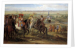 Louis XIV at the siege of Lille facing the Priory of Fives, 1667 by Adam Frans van der Meulen