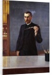 Portrait of Dr. Emile Roux by Albert Edelfelt