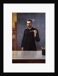 Portrait of Dr. Emile Roux by Albert Edelfelt