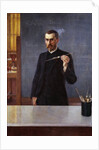 Portrait of Dr. Emile Roux by Albert Edelfelt