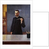 Portrait of Dr. Emile Roux by Albert Edelfelt