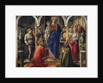 Virgin and Child with Saints Frediano and Augustine by Filippo Lippi