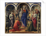 Virgin and Child with Saints Frediano and Augustine by Filippo Lippi