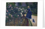Roses in the Garden at Petit Gennevilliers by Gustave Caillebotte