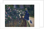 Roses in the Garden at Petit Gennevilliers by Gustave Caillebotte