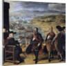 The defense of Cadix (Spain) against the English by Francisco de Zurbaran