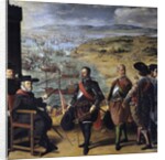 The defense of Cadix (Spain) against the English by Francisco de Zurbaran